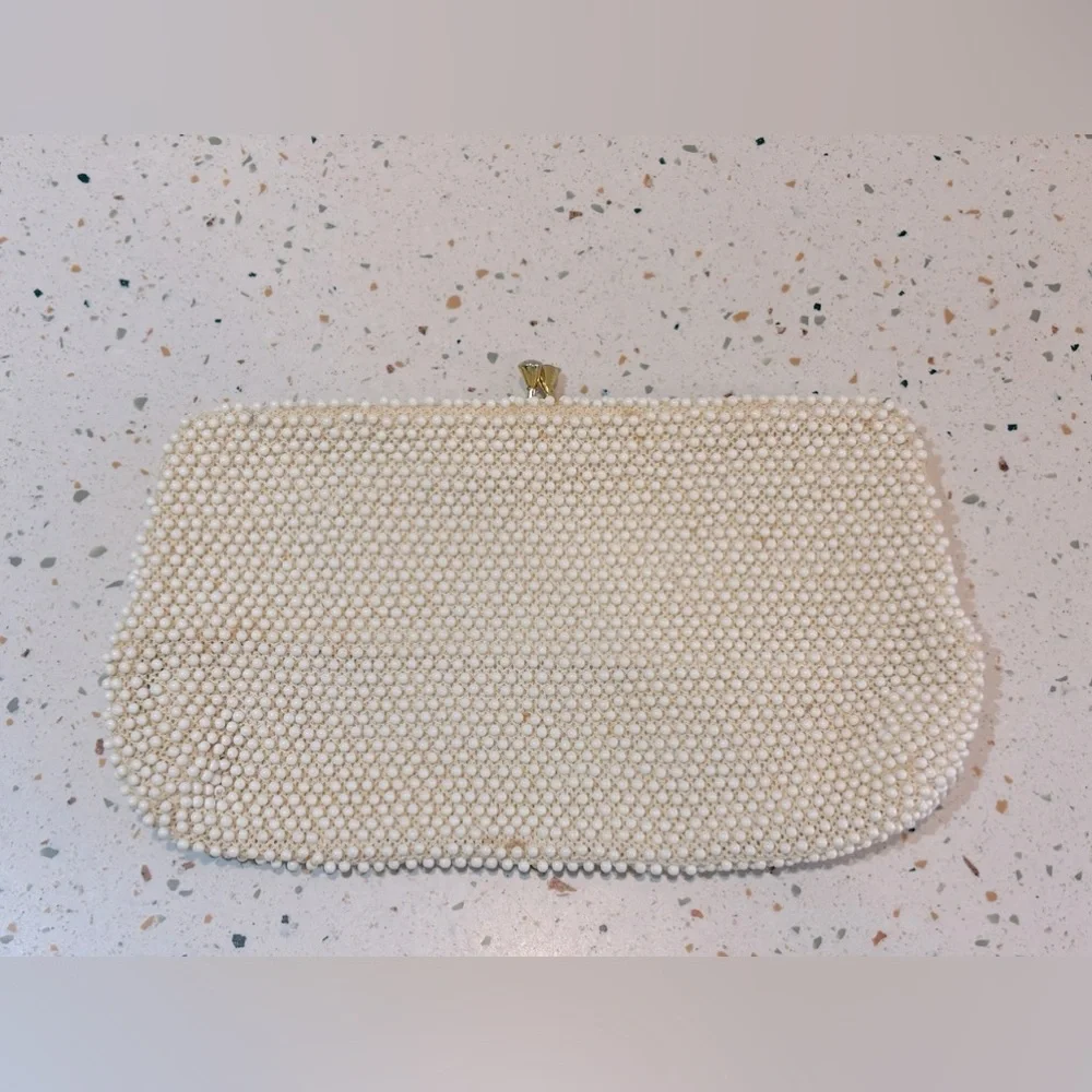 Butterfly Beaded Purse Handbag‎